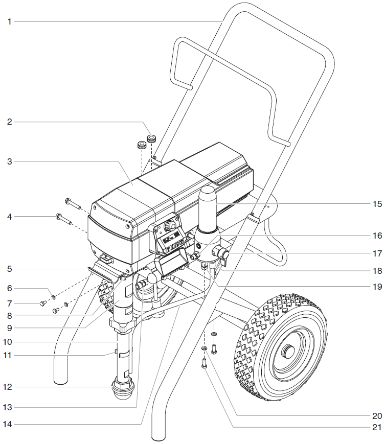 1140ix Digital Main Assembly Parts